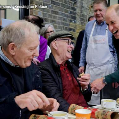 VIDEO: Prince William talks about brother Harry, Princess Diana as he helps UK's homeless