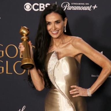 VIDEO: Demi Moore's Golden Globes win highlights new phase in her epic career