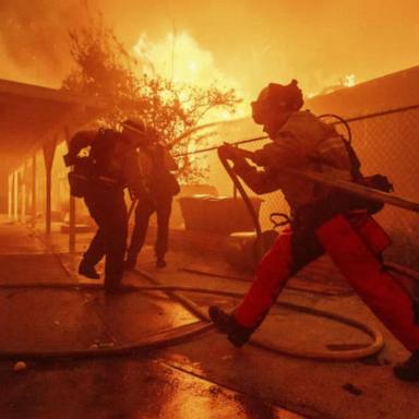 VIDEO: Southern California wildfires force mass evacuations, raze homes and businesses