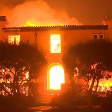 VIDEO: Footage shows extent of Southern California wildfires' devastation