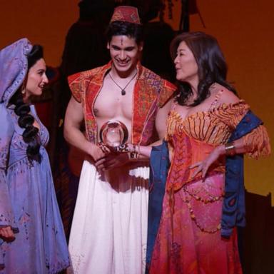 VIDEO: Nightline’s JuJu Chang makes Broadway debut joining the cast of Disney’s Aladdin
