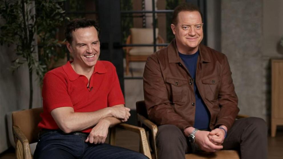 VIDEO: Brendan Fraser and Andrew Scott go head-to-head in a new D-Day film 'Pressure'