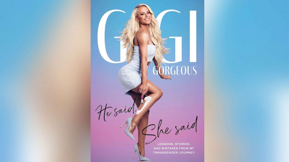 Book cover for Gigi Gorgeous' "He Said, She Said: Lessons, Stories, and Mistakes from My Transgender Journey."