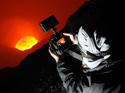 Volcano Adventure Picture Volcano Adventure Descent To The Lava Lake Abc News