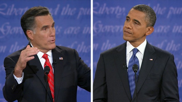 Mitt Romney Comes Out Swinging In First Presidential Debate Abc News 