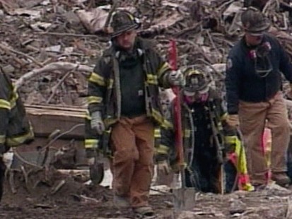 VIDEO: 2.1.2002: The World Trade Center is reduced to a million tons of rubble.