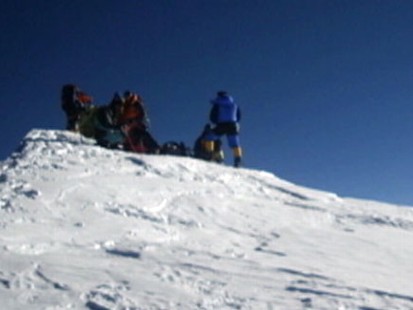 Treacherous Mountain Climbing