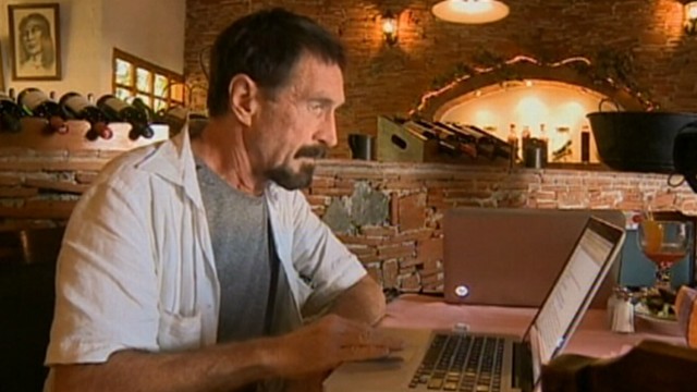 John McAfee Arrested in Guatemala