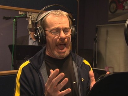 VIDEO: Behind the scenes with the real voices in Americas favorite cartoon.