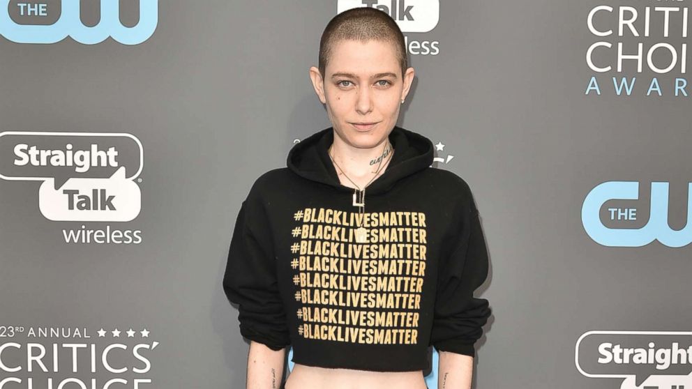 PHOTO: Asia Kate Dillon attends The 23rd Annual Critics' Choice Awards at The Barker Hanger in this Jan. 11, 2018 file photo in Santa Monica, Calif.