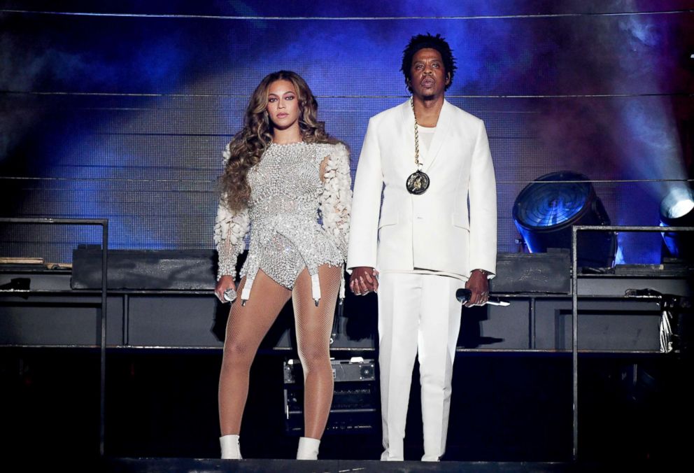 PHOTO: Beyonce and JAY-Z perform onstage during the 'On The Run II' tour, Sept. 22, 2018, in Pasadena, Calif.