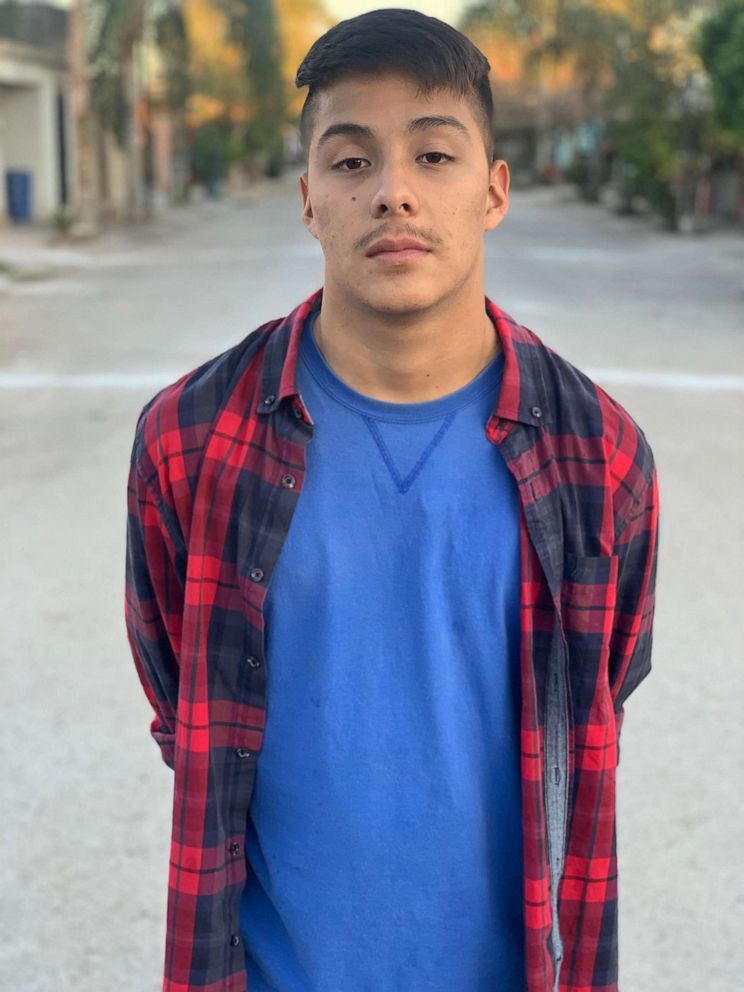 PHOTO: Brandon Salinas was deported from the United States on January 20, 2020. He is now living with his aunt outside of Mexico City.