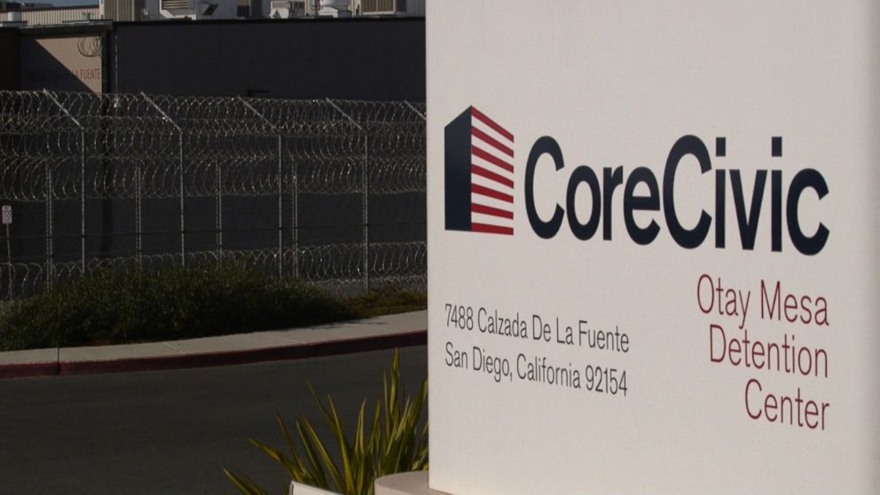 PHOTO: Otay Mesa Detention Center is owned and operated by the Nashville-based company CoreCivic, Inc.