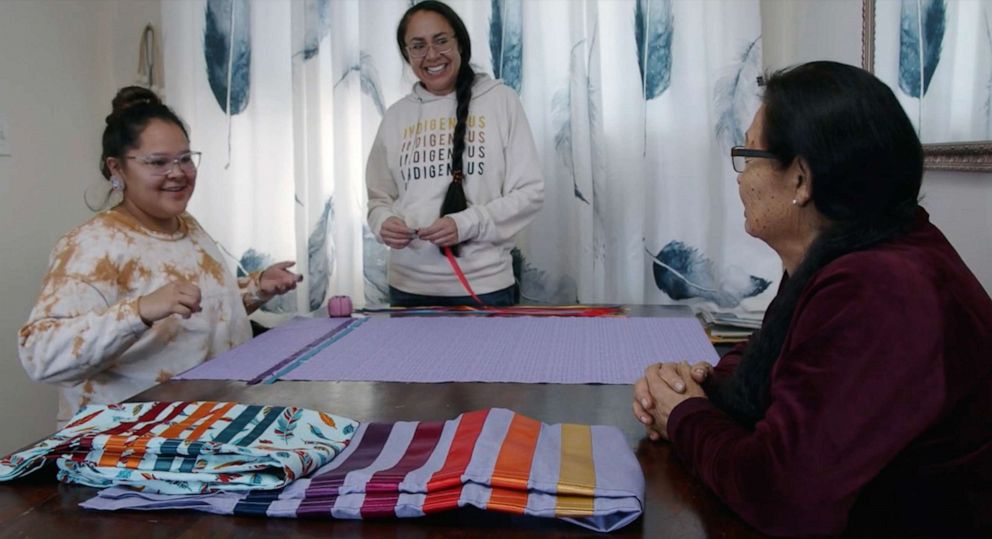 PHOTO: Rita Means, left, her daughter Shelley Means, center, and granddaughter Shylee Means.