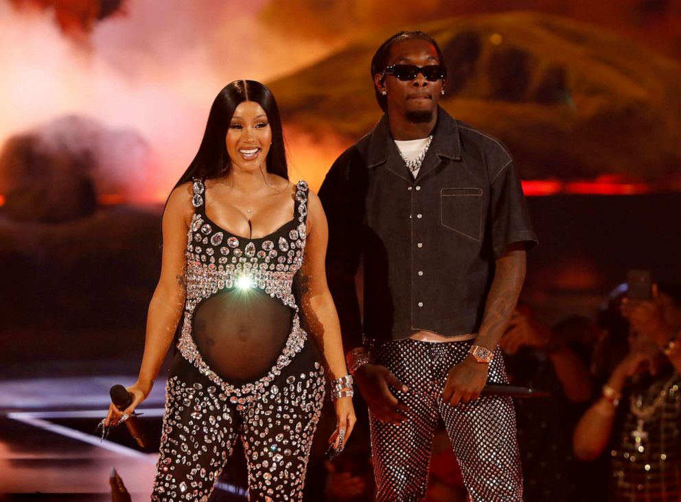 PHOTO: Cardi B and Offset of Migos perform onstage at the BET Awards 2021, on June 27, 2021 in Los Angeles.