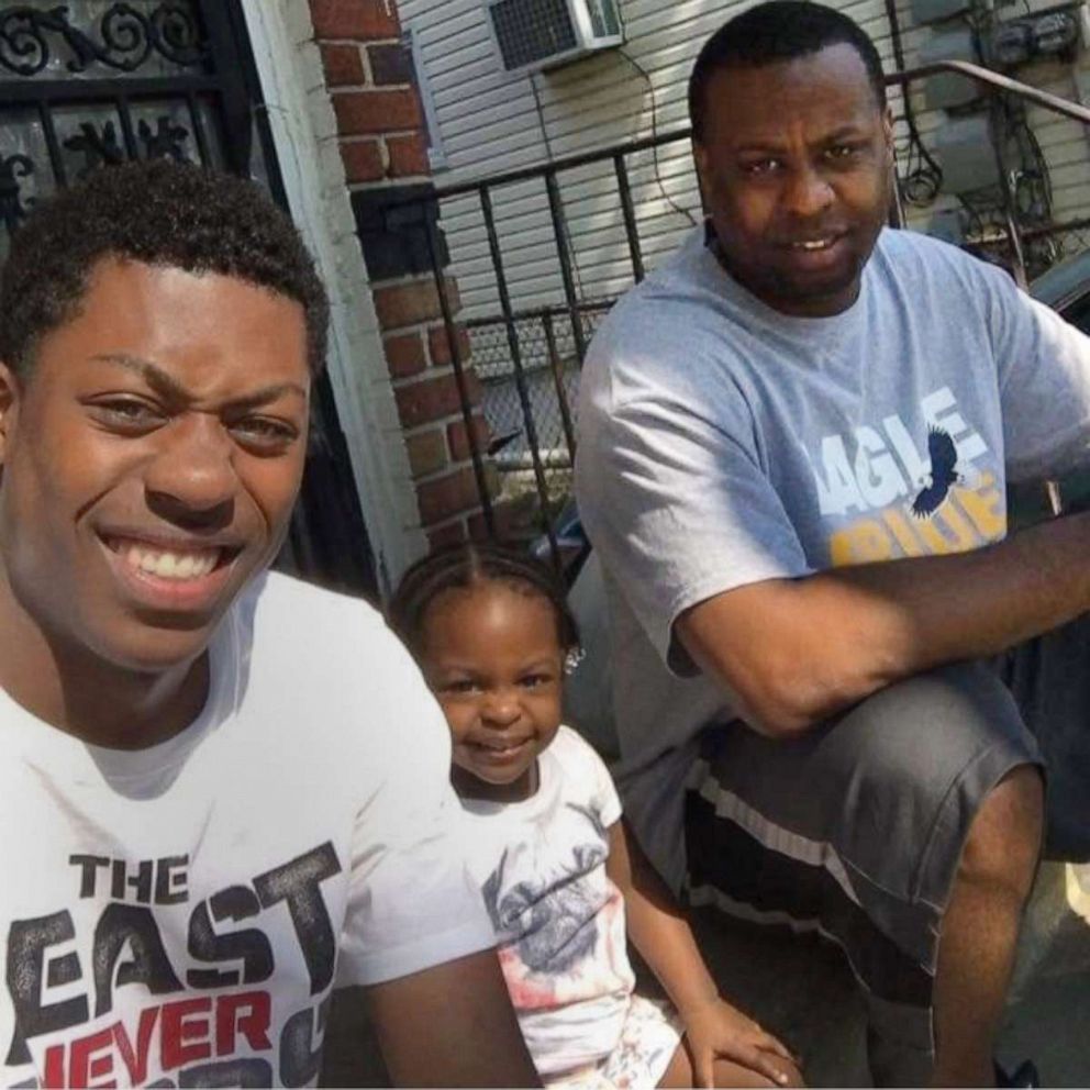 PHOTO: Jermaine Miller is seen here with his two children.