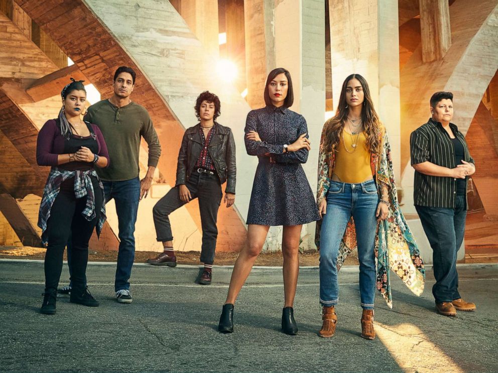 PHOTO: The cast of the Starz show, Vida, poses for a promotional image.