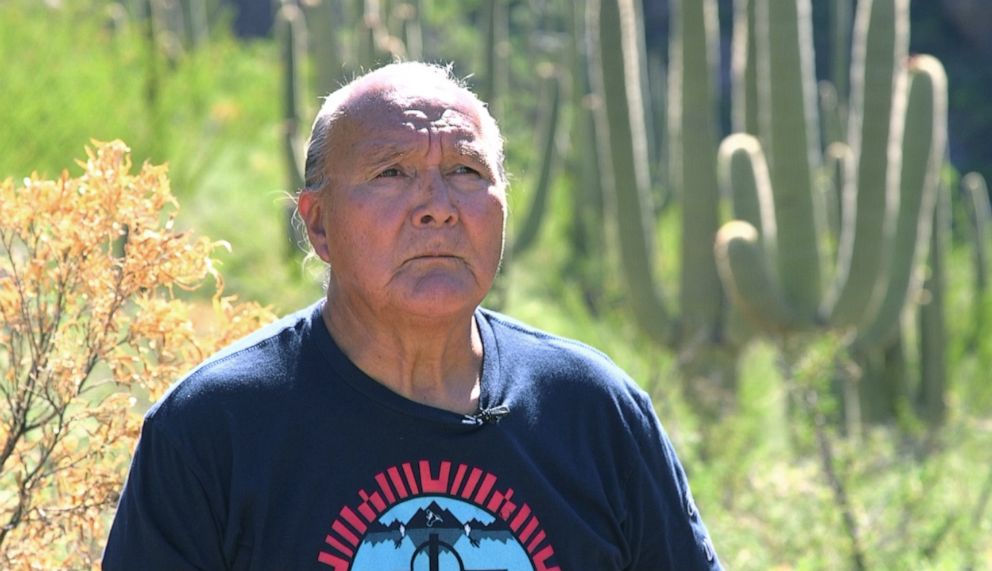 PHOTO: Tribal elder David Garcia told ABC News the business of drug and human smuggling has ensnared many tribal members.