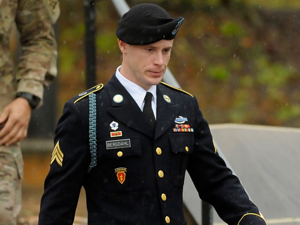PHOTO: Army Sgt. Bowe Bergdahl leaves a military courthouse, Dec. 22, 2015, in Ft. Bragg, N.C.