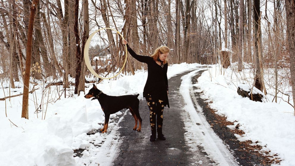 PHOTO:Barbara and her dance partner, Rambo, photographed in Quakerton, Pa. 