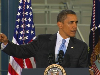 VIDEO of the President addressing the oil spill at a solar power plant in California.
