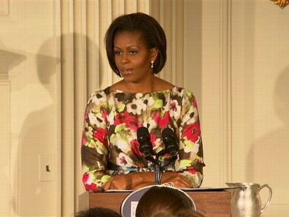 Video of Michelle Obama Choking Up About Her Mommy