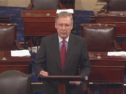 Video of Senator Mitch McConnell on the Senate floor
