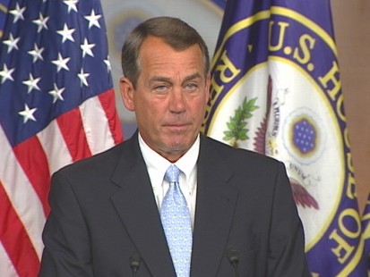 VIDEO of Congressman John Boehners weekly press conference