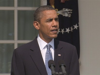 VIDEO of Obama saying success capping spill is good news, not to get ahead of ourselves