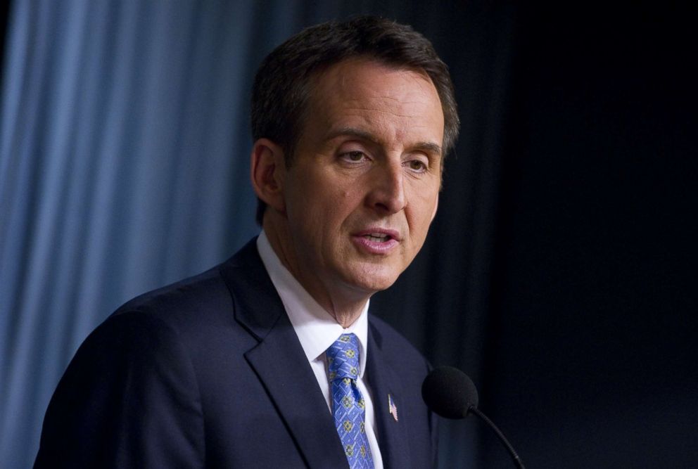 PHOTO: Former Minnesota Governor and Republican candidate for president Tim Pawlenty speaks at the Cato Institute in Washington, DC, May 25, 2011.
