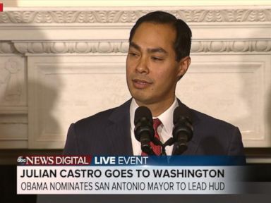 Obama Nominates Julian Castro as HUD Secretary