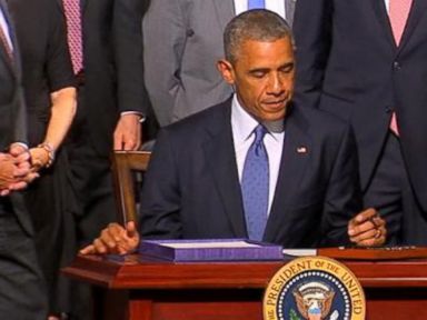 VIDEO: President Obama: New Veteran Bill 'Covers a Lot of Ground'