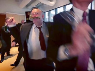 VIDEO: Fake Insurance Execs Rock Out In New Campaign Ad