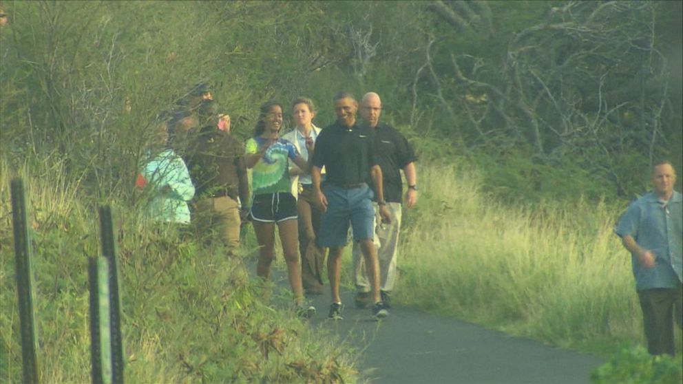 VIDEO: President Obama Takes A Hike In Hawaii
