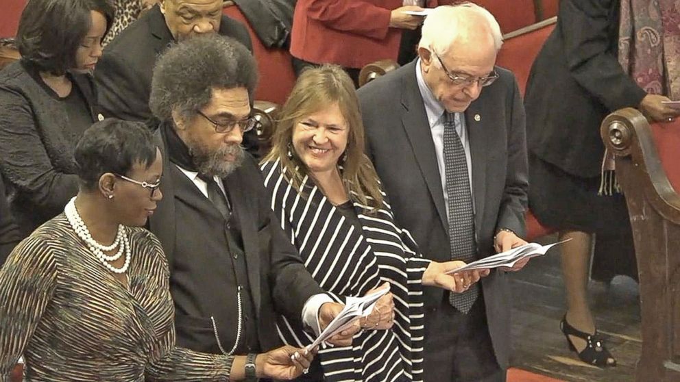 VIDEO: Bernie Sanders Visits Emanuel AME Church