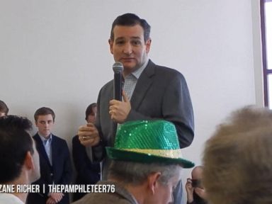 Watch Ted Cruz Tell a 3-Year-Old Girl 'The World's on Fire' 