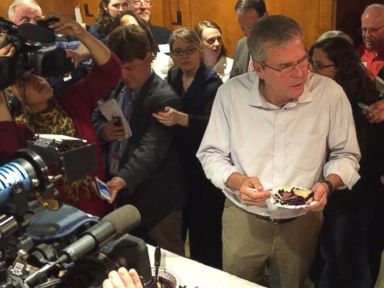 VIDEO: Jeb Bush Takes A Jab At Hillary Clinton's Chipotle Visit