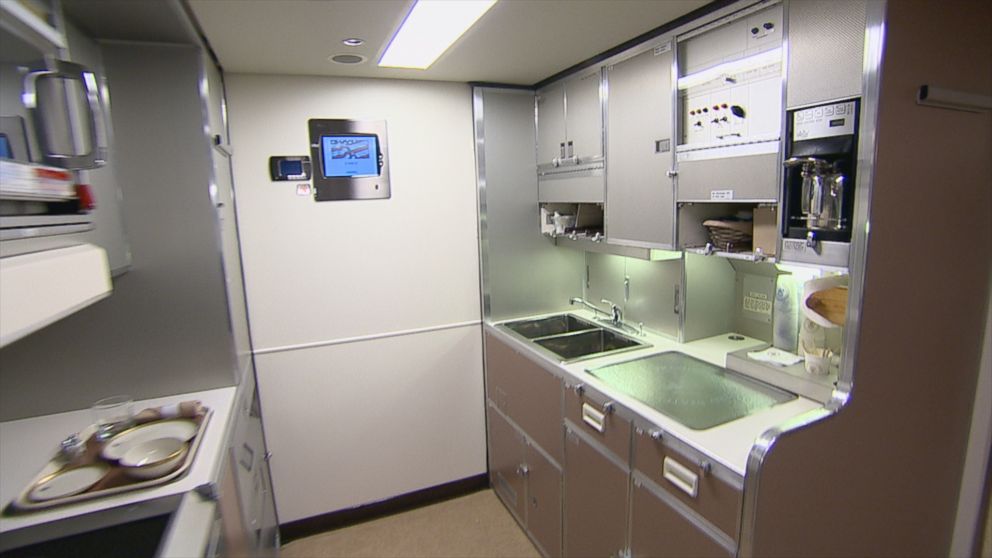 Inside Air Force One Galley