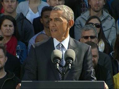 VIDEO: The president was in Oregon to push the Trans-Pacific Partnership, which would be the largest trade agreement the U.S. has joined in two decades.