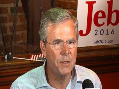 VIDEO: Jeb Bush Talks Iran, Donald Trump During Stop in Iowa