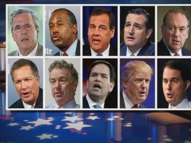 VIDEO: The stage is set for the first GOP debate in Cleveland as the top candidates ready for a primetime face off. ABC News' Karen Travers reports.