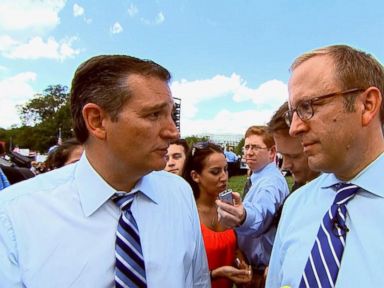 VIDEO: Donald Trump tells ABC News' Jon Karl that he thinks Canadian-born Cruz is eligible for presidency.