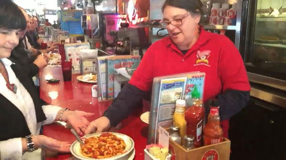 VIDEO: ABC Gets The Red Arrow Diner Welcome