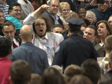 VIDEO: Trump Calls Protester 'Seriously Overweight'