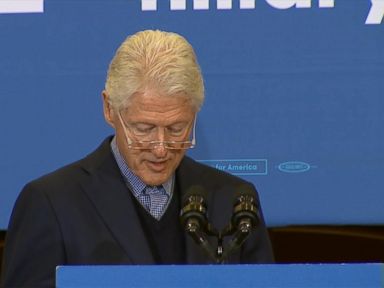 VIDEO: Phone Call From Hillary Interrupts Bill Clinton's Speech