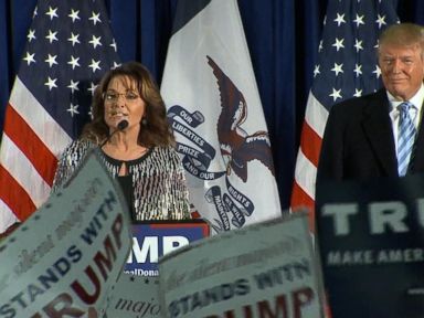 VIDEO: Sarah Palin Praises Donald Trump with Endorsement 