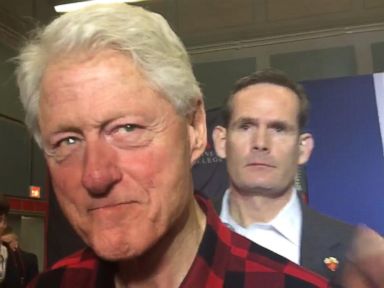 VIDEO: Bill Clinton Says Iowa 'Feels Good' This Time Around