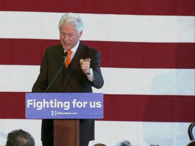 VIDEO: Bill Clinton Grapples With Trump Protester at Florida Rally