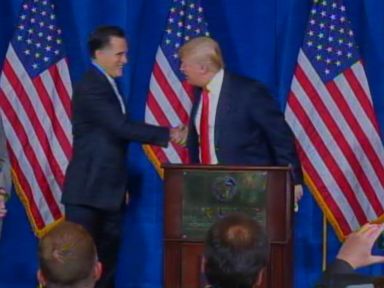 ARCHIVAL VIDEO: Trump-Romney Former Bromance