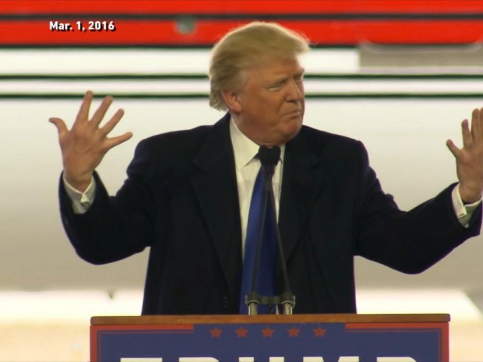 Endlich ist es bewiesen: Trump hat Mini-Hände